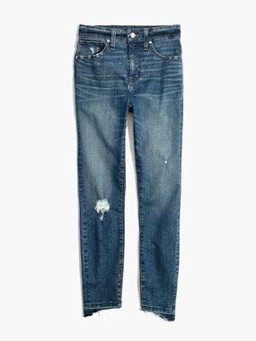 Madewell Curvy High-Rise Skinny Jeans: Drop Step-Hem Edition